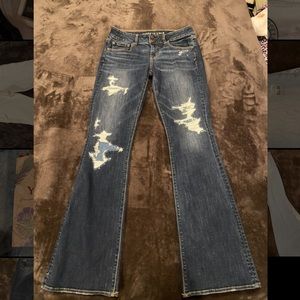 American Eagle Outfitters Flare Jeans (Long)
